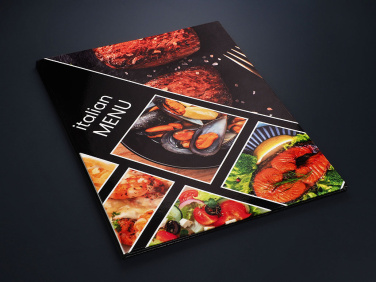 Logo trade advertising products image of: Menu cover 1824117