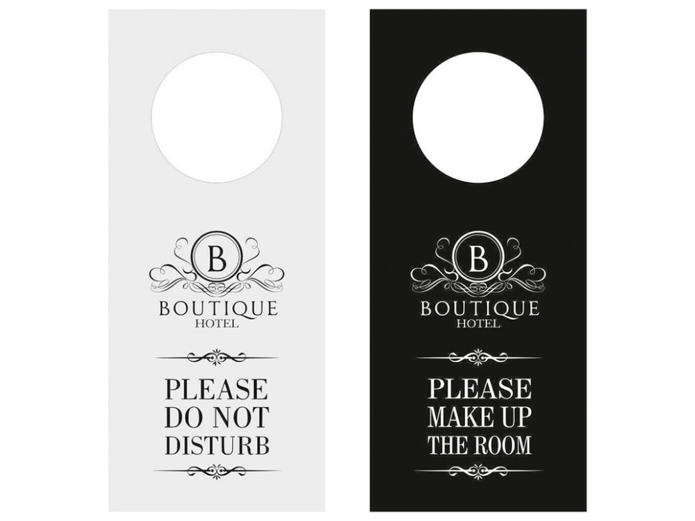 Logotrade promotional giveaway image of: DND door sign 1007117