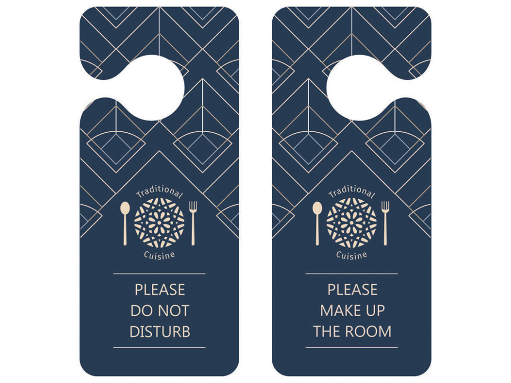 Logo trade promotional item photo of: DND door sign 1159117
