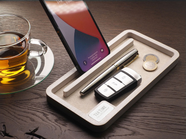 Logotrade promotional gift picture of: Wooden desk organiser 1818121