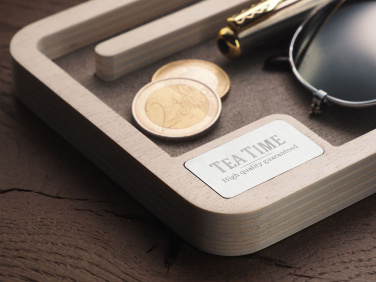 Logo trade advertising products picture of: Wooden desk organiser 1818121