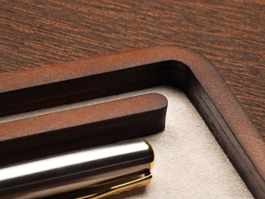 Logo trade corporate gift photo of: Wooden desk organiser 1818121