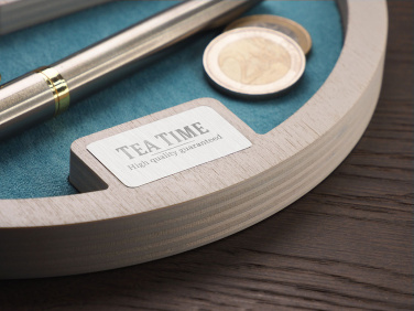 Logo trade corporate gifts picture of: Wooden desk organiser 1817121