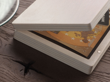 Logotrade promotional gift picture of: Wooden bill box 1816121