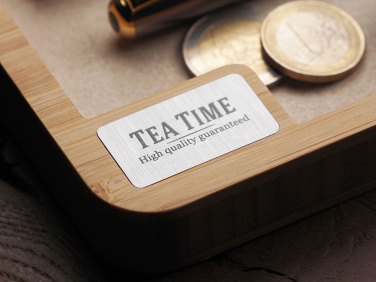 Logotrade promotional gift image of: Wooden desk organiser 1818292