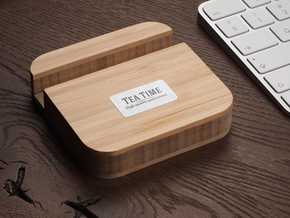 Logotrade corporate gifts photo of: Wooden telephone stand 1847292