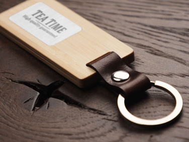 Logotrade promotional gifts photo of: Wooden keyring 1853292