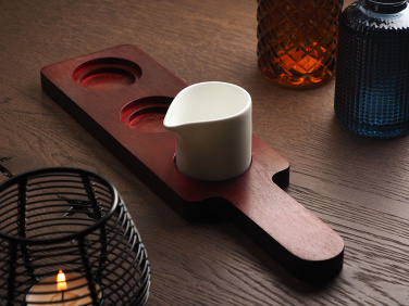 Logo trade promotional products picture of: Wooden 3 Shot Serving Board 1863121