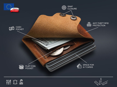 Logotrade promotional giveaway image of: Wallet 384310