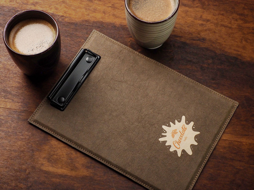 Logo trade promotional item photo of: Clipboard menu 1027106