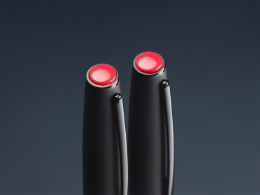 Logo trade promotional merchandise image of: Coral stone Pen set 1285036