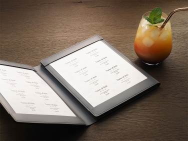 Logo trade promotional merchandise image of: Menu 1112094