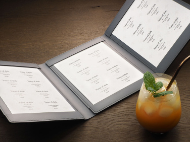 Logo trade promotional gifts image of: Menu 1112094