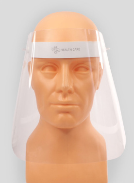 Logo trade advertising products image of: TEMIDA tilting face shield 1424162