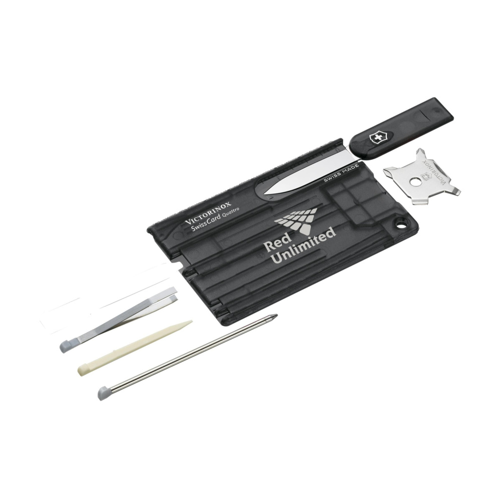 Logotrade promotional item image of: Victorinox Swisscard Quattro