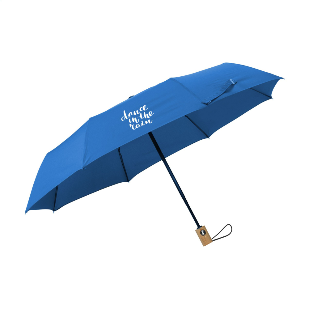 Logotrade promotional merchandise photo of: Michigan foldable RCS RPET umbrella 21 inch