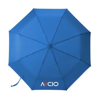 Logotrade promotional giveaway image of: Michigan foldable RCS RPET umbrella 21 inch