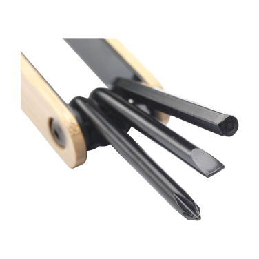 Logotrade promotional items photo of: Bamboo Black Tool multi tool