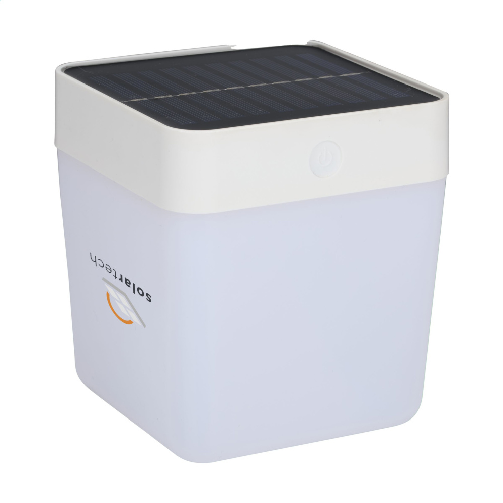 Logo trade promotional item photo of: Grundig Lumo Solar Table Lamp
