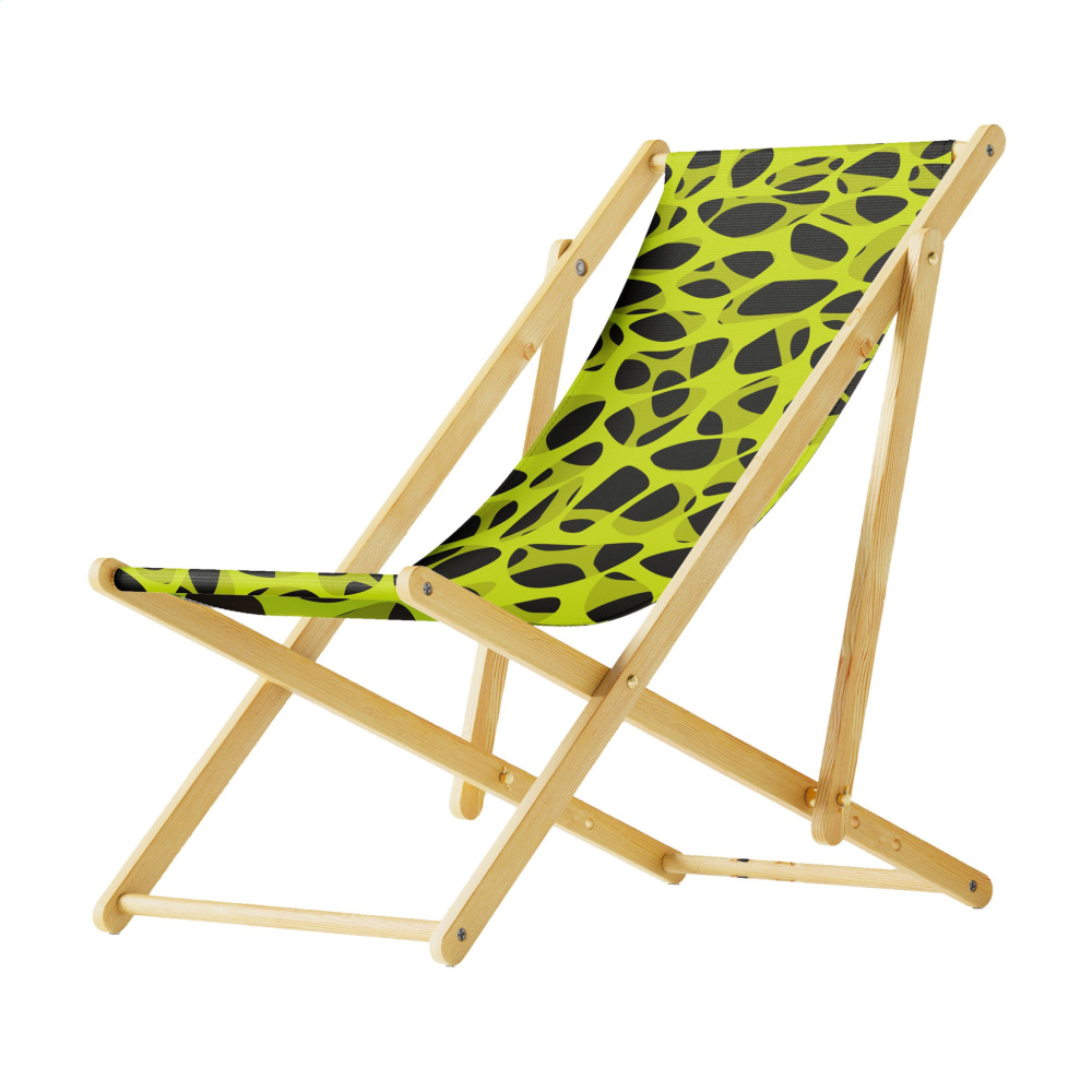 Logo trade promotional items image of: Lazy Beach chair