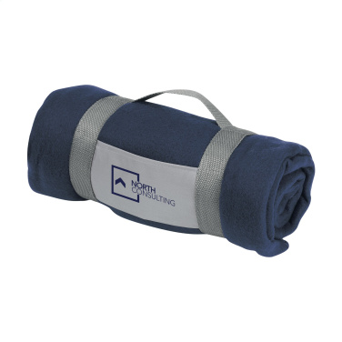 Logotrade promotional giveaway image of: SuperSoft (180 g/m²) fleece blanket