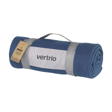 Logotrade promotional merchandise picture of: SuperSoft RPET (180 g/m²) fleece blanket