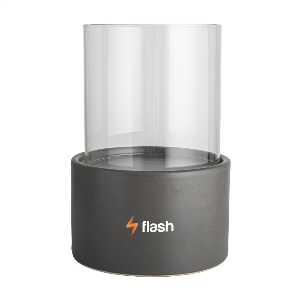 Logo trade promotional giveaways image of: Gusta Ceramic Lantern