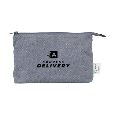 Logotrade promotional product picture of: Wolkat Safi Recycled Textile Cosmetic Bag