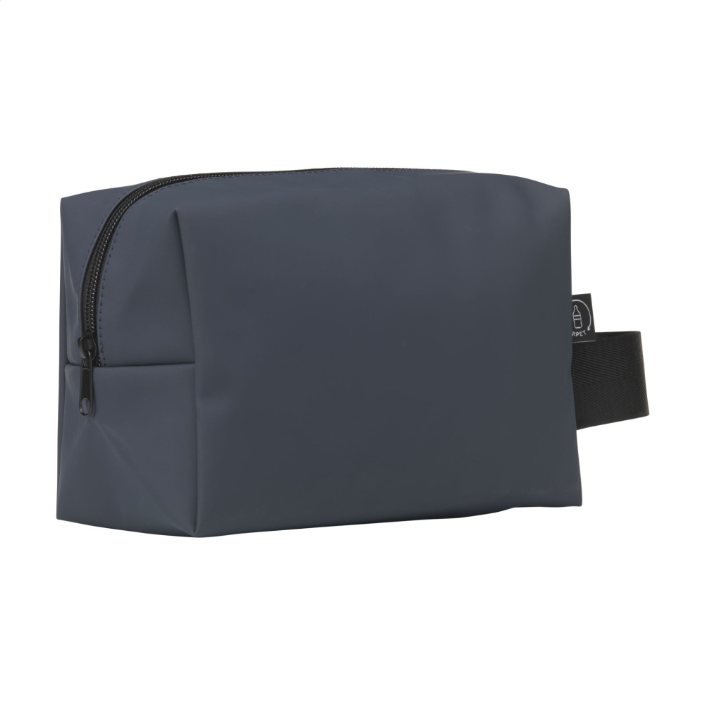 Logo trade promotional giveaways image of: LeLennon RCS Recycled PU Toiletry Bag