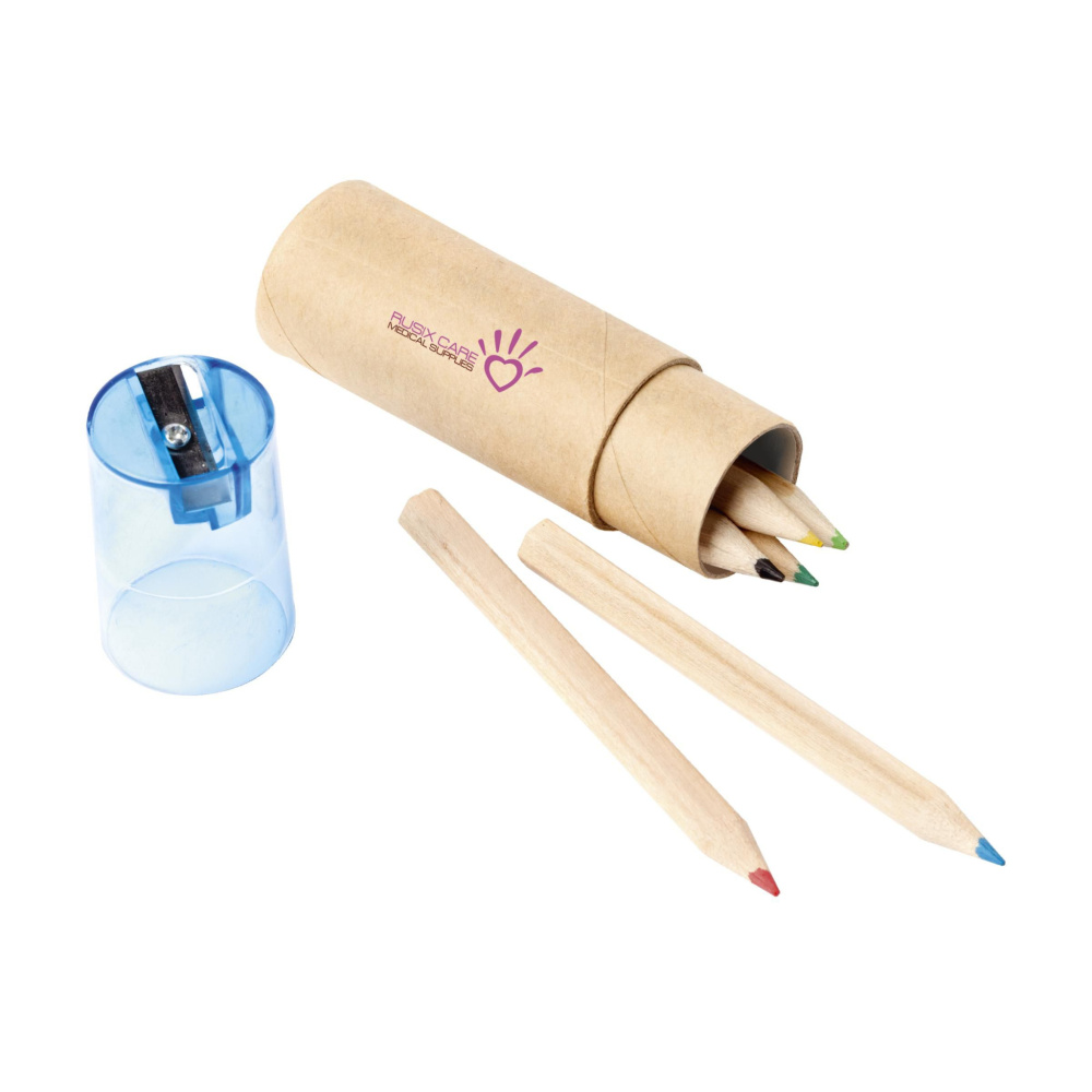 Logo trade promotional gift photo of: ColourTube pencils