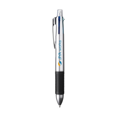 Logo trade promotional gift photo of: Quintet 5-in-1 pen pencil