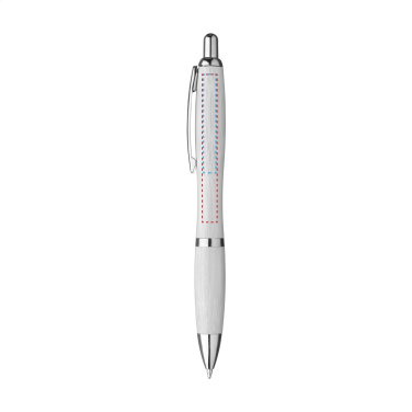 Logo trade advertising products image of: Athos Bamboo pen