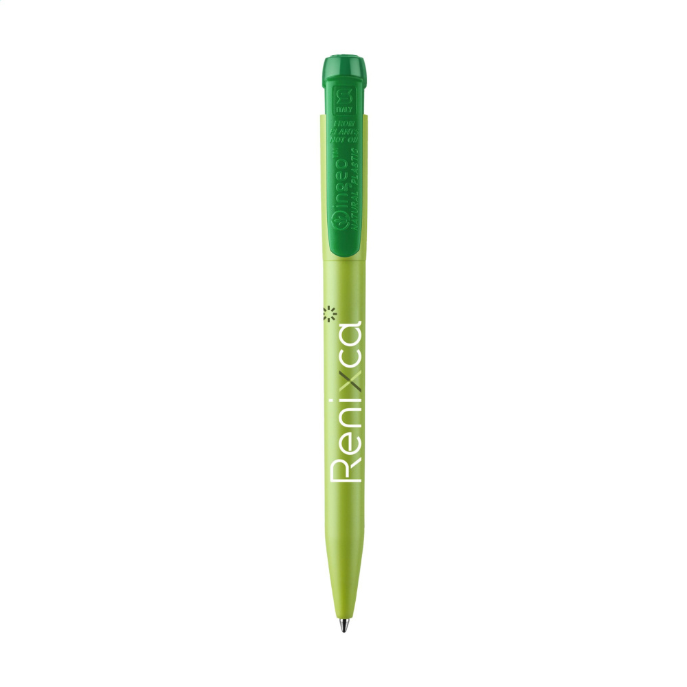 Logotrade promotional items photo of: Stilolinea Ingeo Pen Green Office