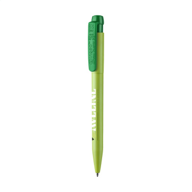 Logo trade promotional gifts image of: Stilolinea Ingeo Pen Green Office