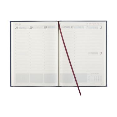 Logo trade promotional merchandise picture of: Euromax Balacron diary A4 4-languages