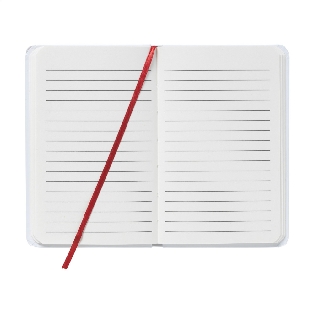 Logo trade corporate gifts picture of: WhiteNote A6 Paper notebook