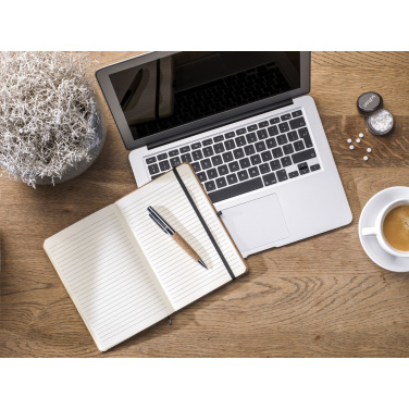 Logo trade promotional gift photo of: CorkNote A5 Paper notebook