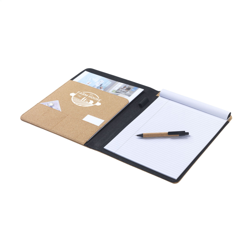 Logotrade advertising products photo of: Eco Conference Cork A4 document folder