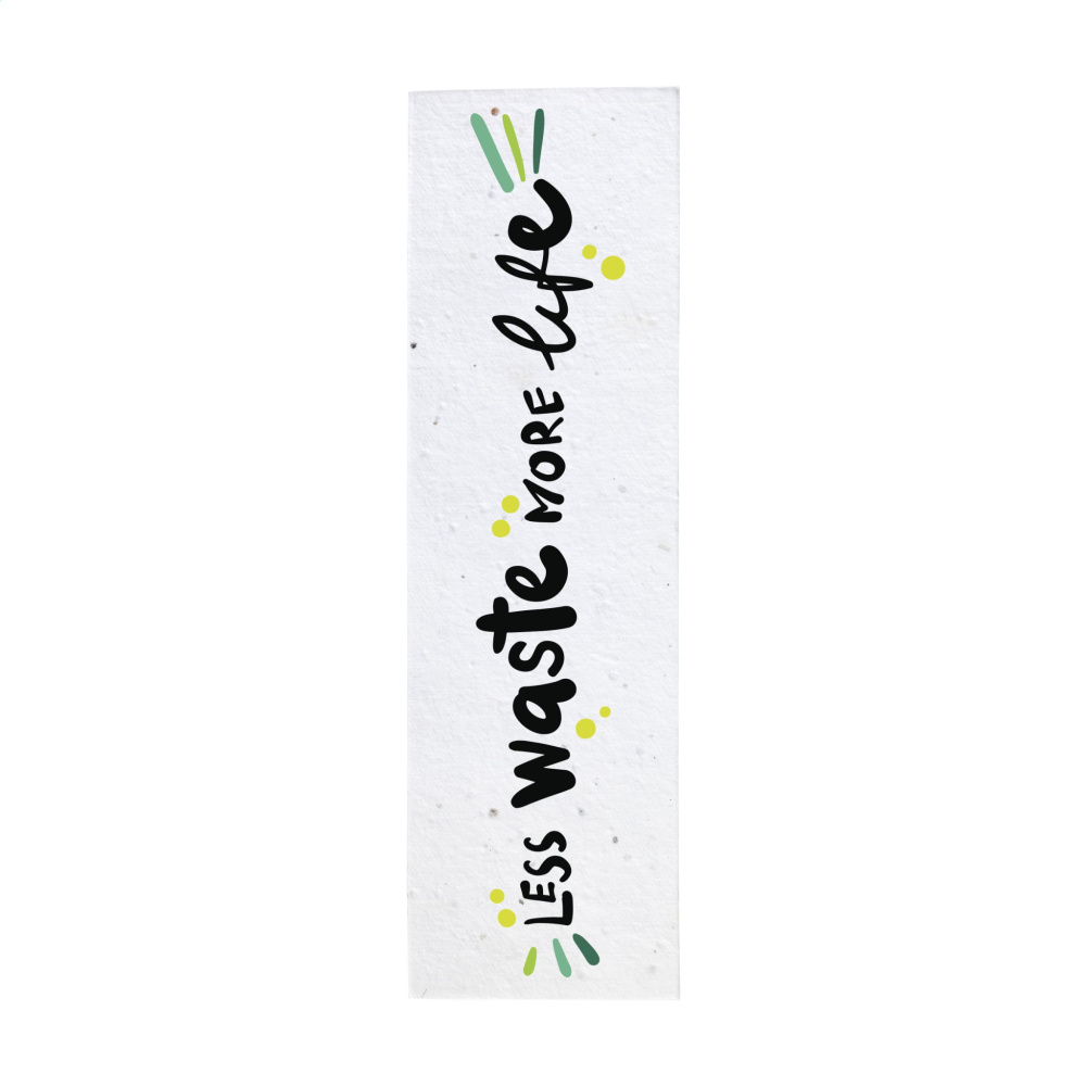 Logotrade promotional products photo of: Seed Paper Bookmark