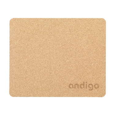 Logo trade promotional products picture of: Lisbao Cork Mousepad