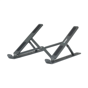 Logo trade corporate gifts picture of: Standby GRS Recycled Alu Laptop Stand