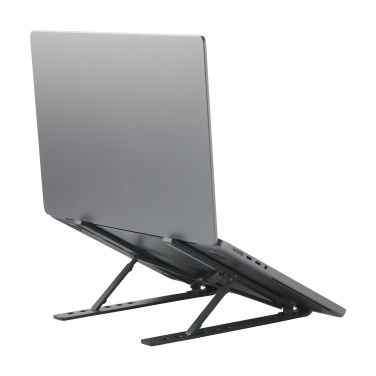 Logo trade advertising product photo of: Standby GRS Recycled Alu Laptop Stand