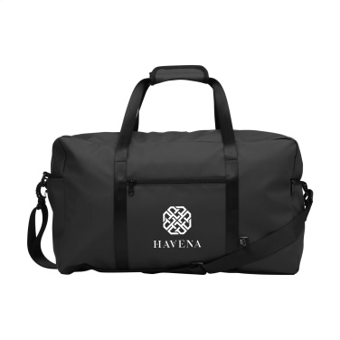 Logo trade promotional merchandise image of: Lennon RCS Recycled PU Sports-/Travelbag