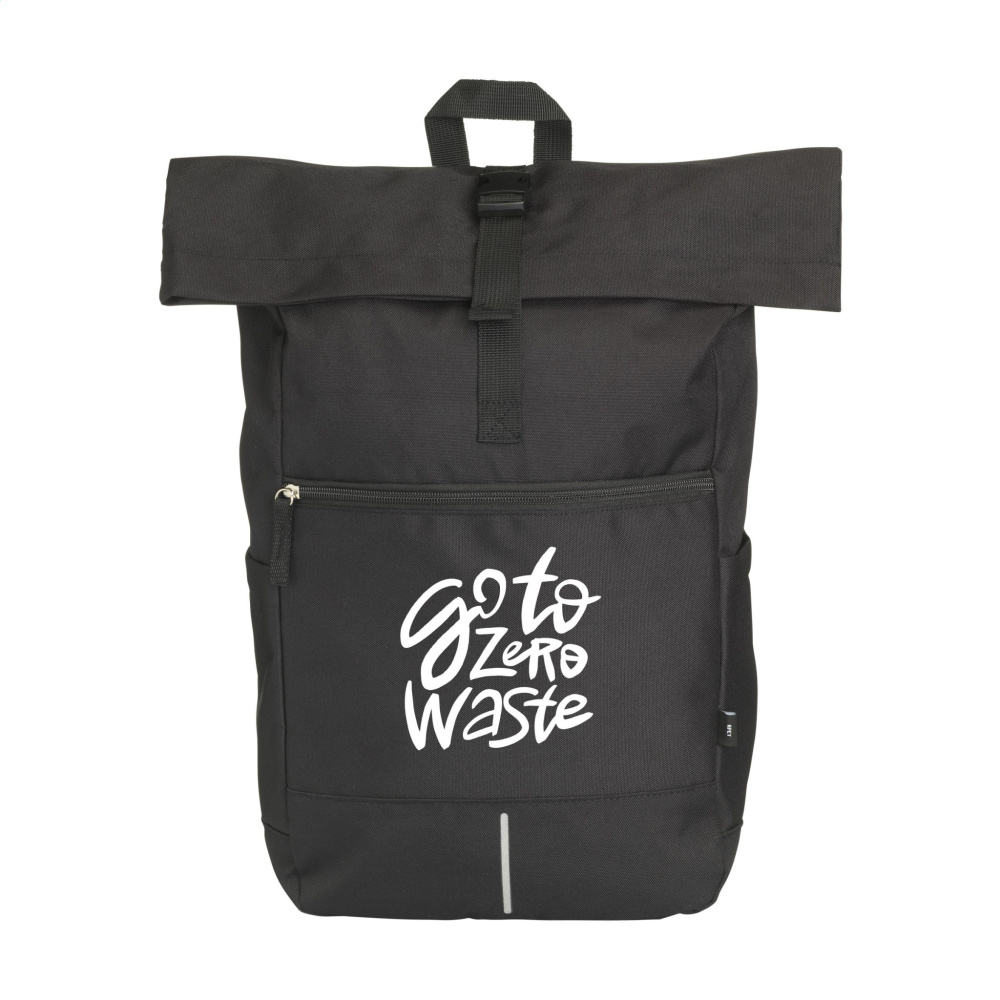 Logotrade promotional product picture of: Nolan Recycle RPET backpack