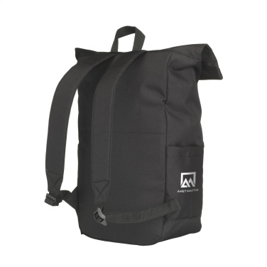 Logo trade business gifts image of: Nolan Recycle RPET backpack