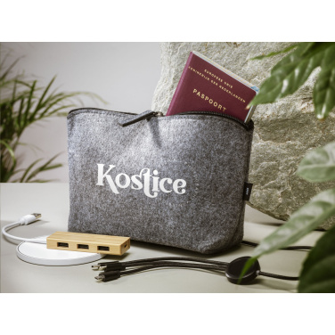 Logotrade promotional gift image of: SmartBag GRS RPET Felt accessory bag