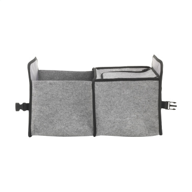 Logo trade promotional merchandise picture of: Trunk GRS RPET Felt Organiser Cooler bag