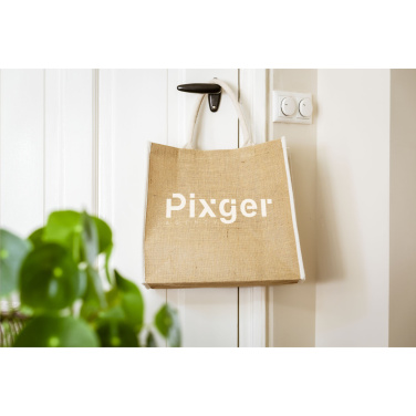 Logo trade advertising products picture of: Gerona Jute Shopper bag