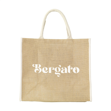Logo trade corporate gifts picture of: Gerona Jute Shopper bag