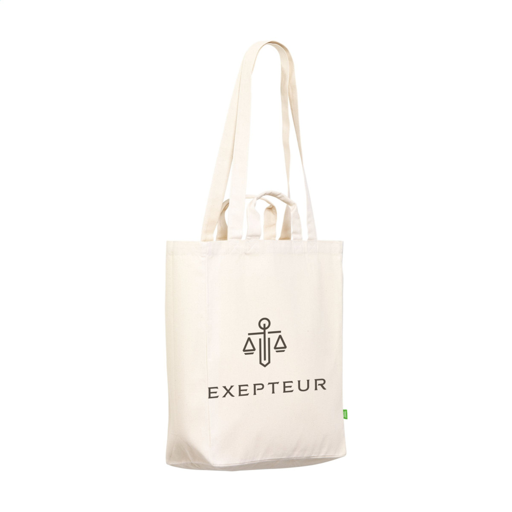 Logotrade promotional product picture of: Organic Cotton Canvas Tote Bag (280 g/m²)